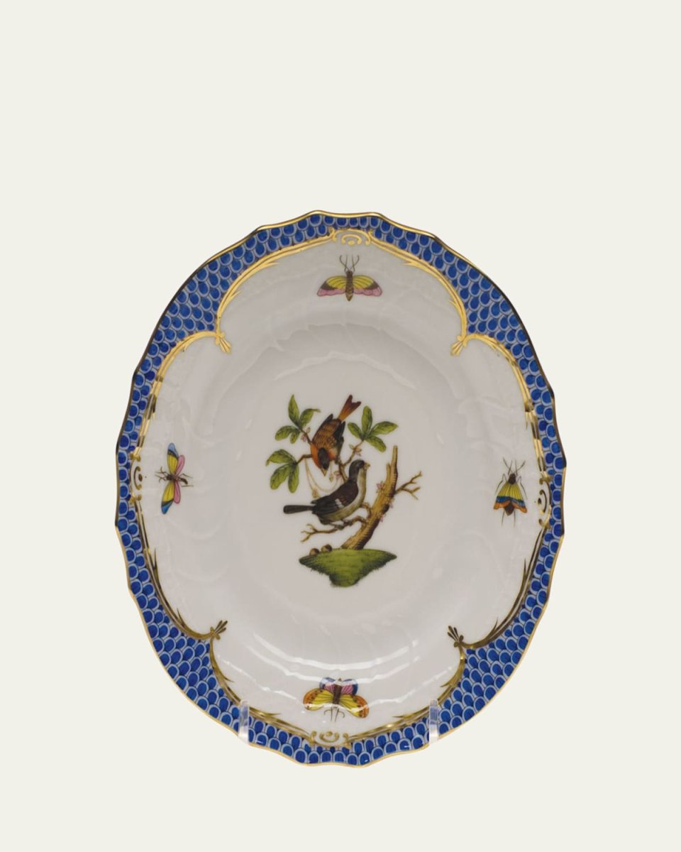 Rothschild Blue Motif 04 Bread & Butter Plate